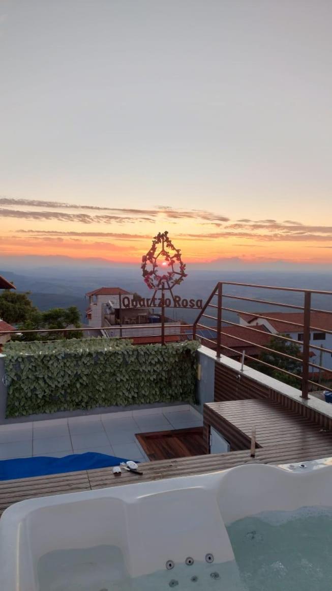 Hotel-Pousada Quartzo Rosa São Tomé das Letras Exterior foto